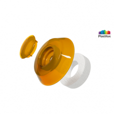 Термошайба для поликарбоната УП1000 оранжевый D=40мм Термошайба для поликарбоната УП1000 оранжевый D=40мм